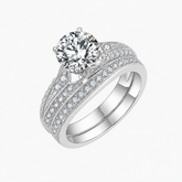 The Bernadette Vintage Moissanite Ring