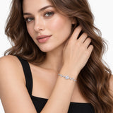 Vine Solitaire Moissanite Bracelet